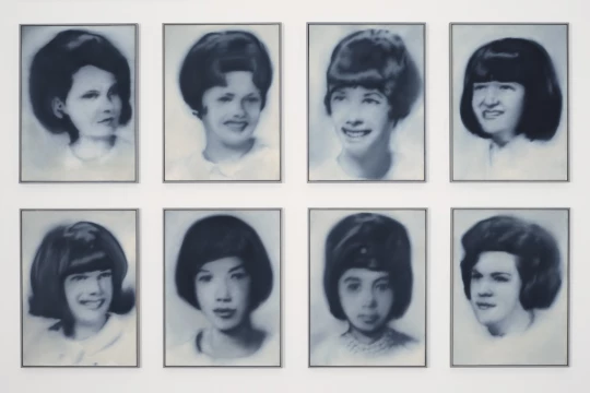 Gerhard Richter: Acht Lernschwestern, 1966