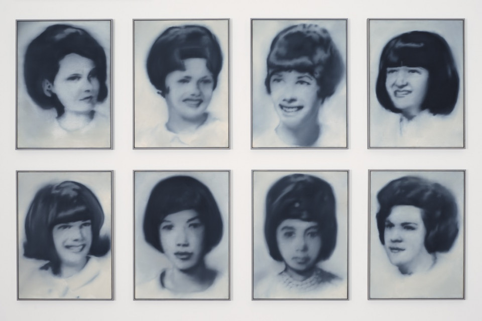 Gerhard Richter: Acht Lernschwestern, 1966