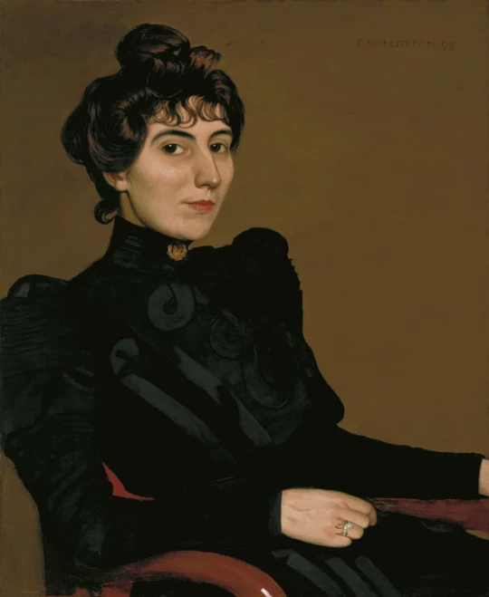 Félix Vallotton: Bildnis der Schauspielerin Marthe Mellot