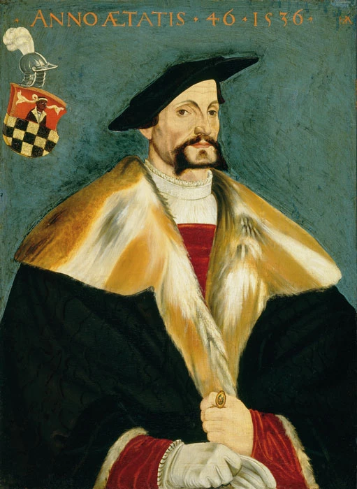 Hans Asper: Bildnis Heinr. Rahn