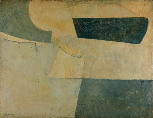 Serge Poliakoff: Composition en bleu
