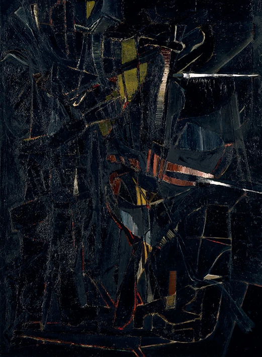 Nicolas de Staël: Composition en noir No. 7