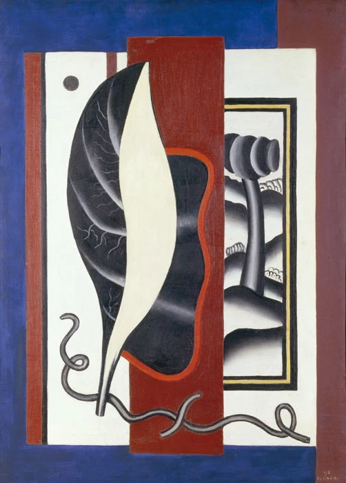 Fernand Léger: Composition feuille