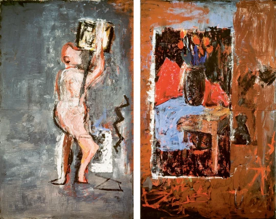 Georg Baselitz: Das Atelier, 1980