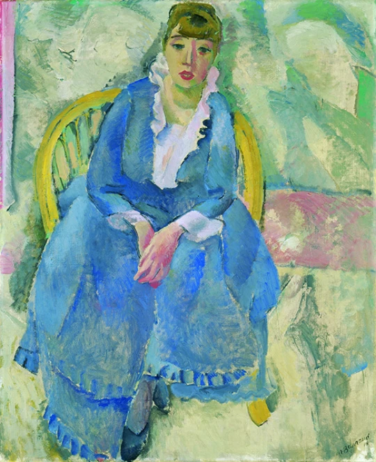 Maurice Barraud: Die Frau in Blau