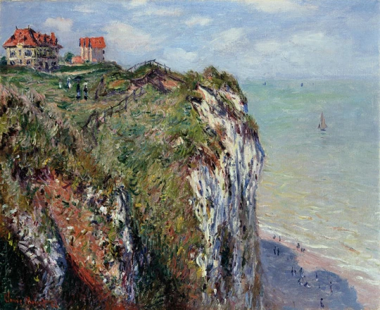 Claude Monet: Falaise à Dieppe