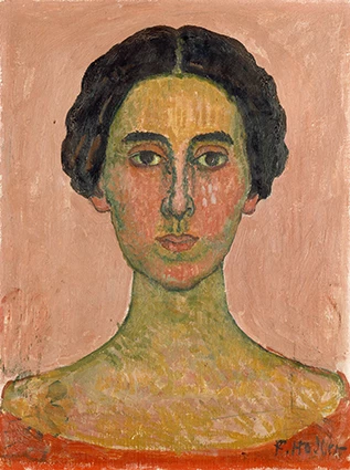 Ferdinand Hodler: Französischer Frauenkopf