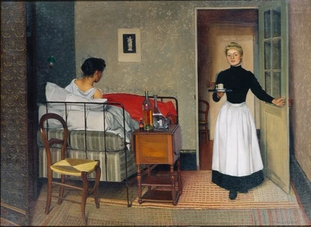 Félix Vallotton: La Malade