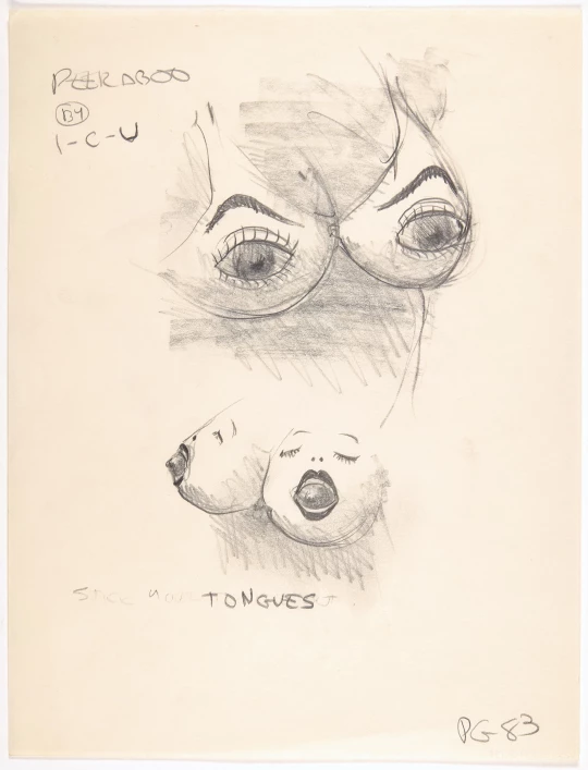 Pippa Garner (1942 – 2024): Peek Aboo by I-C-U, 1983