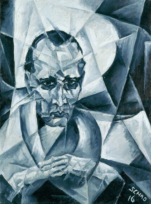 Christian Schad: Portrait Dr. W. Serner