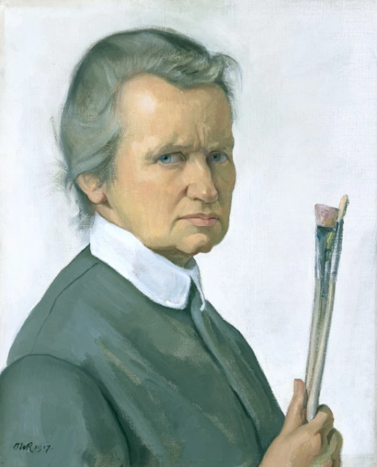 Ottilie Roederstein: Selbstbildnis
