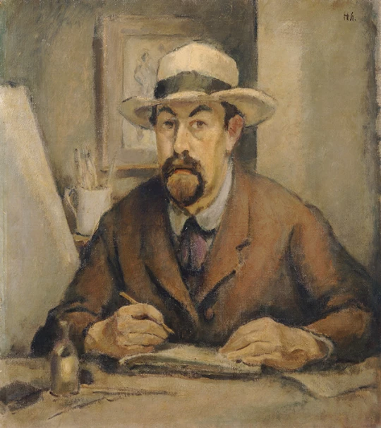 Hans Sturzenegger: Selbstbildnis