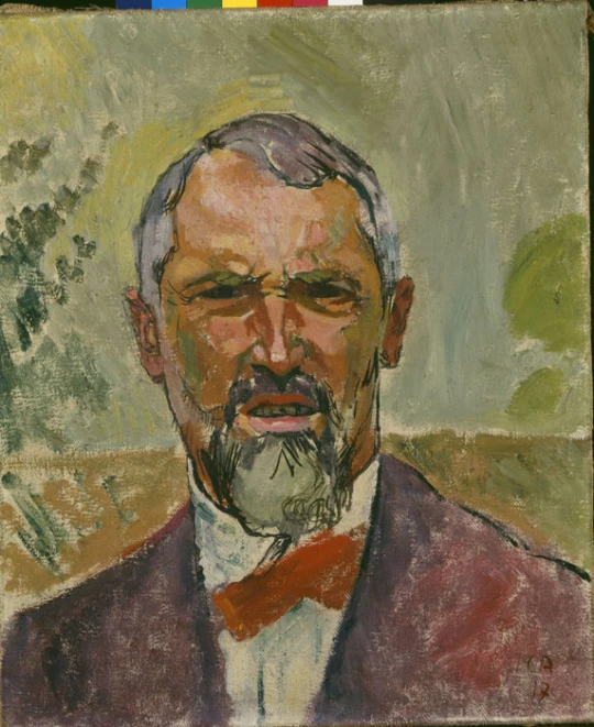 Cuno Amiet: Selbstbildnis