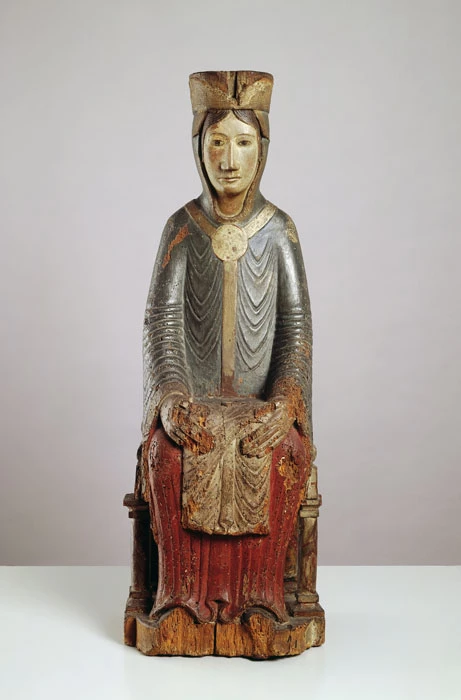 Unbekannt, französisch: Thronende Madonna